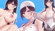 A Big-Breasted Teacher At Swimming School Gets Creampie In Her Pussy And Loses Her Virginity The Motion Anime 1 Raw